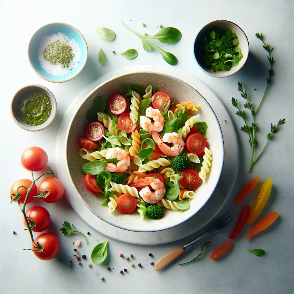 Seafood Sensations: A Zesty Shrimp Pasta Salad Adventure