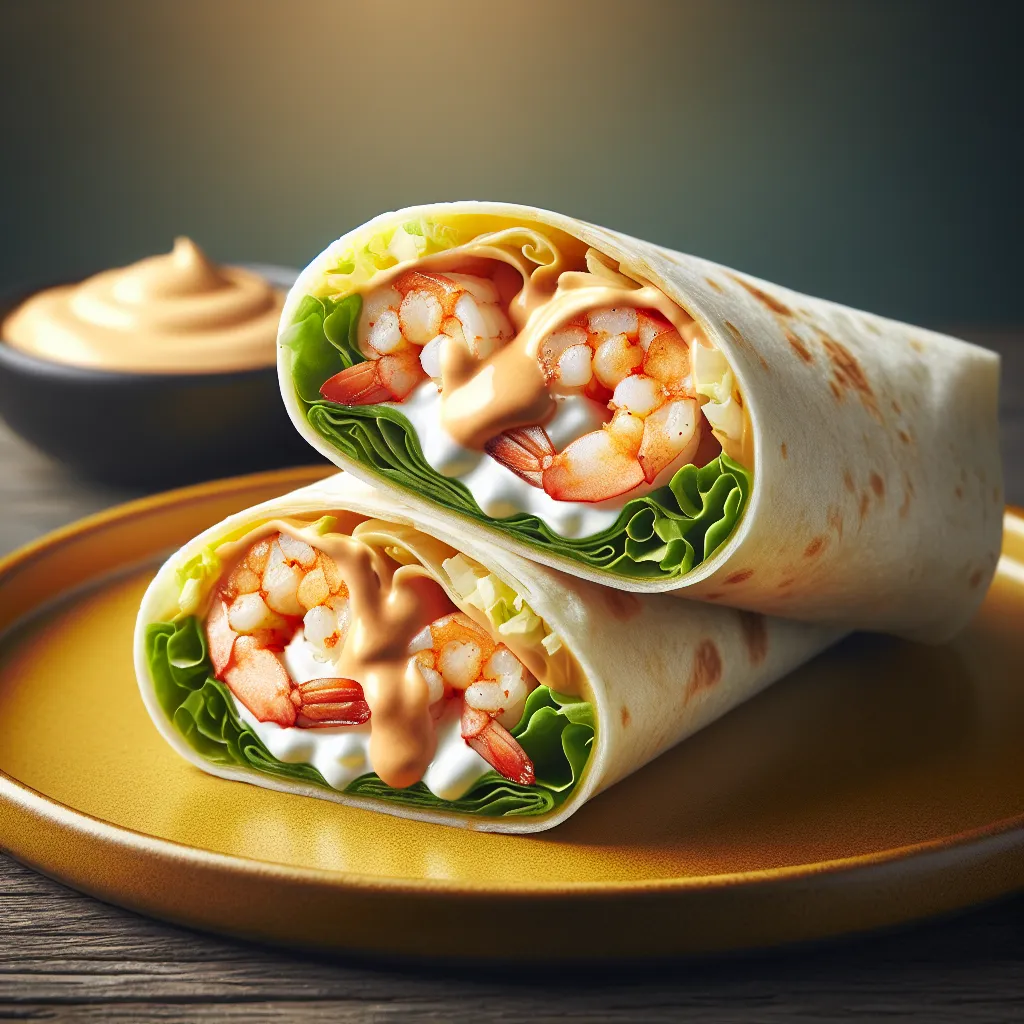 Spice Up Your Supper: Zesty Cajun Shrimp Wraps!