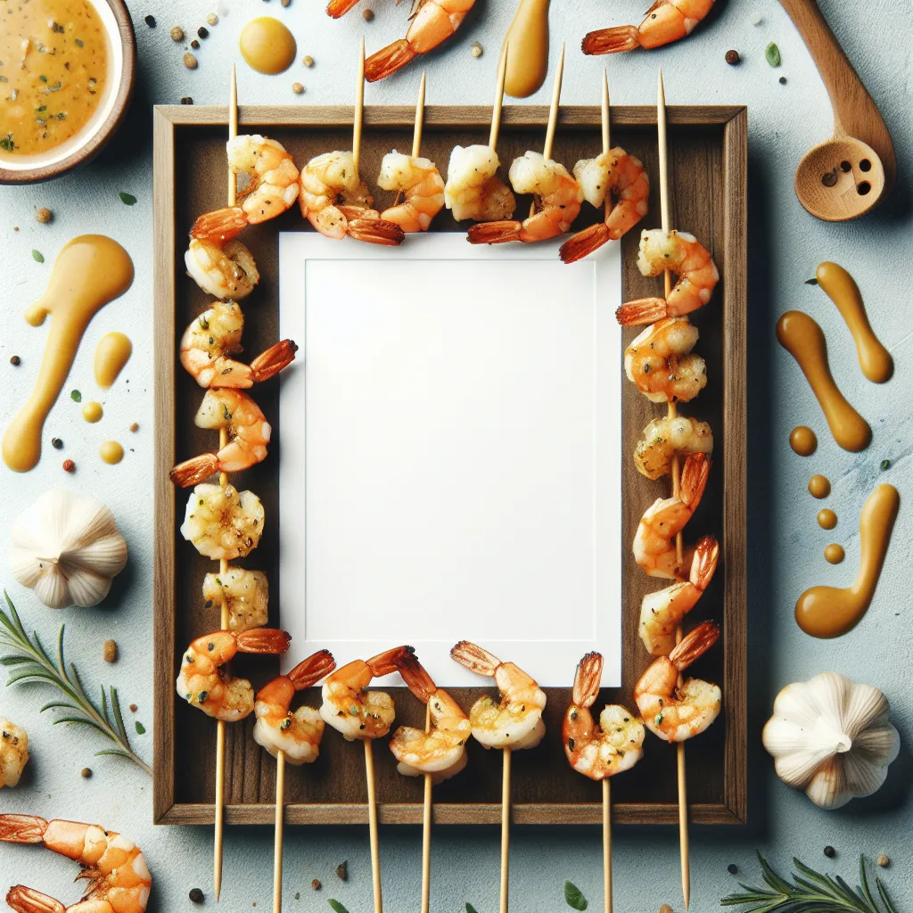 Sizzling Skewers: Garlic Grilled Shrimp that's Good for You!