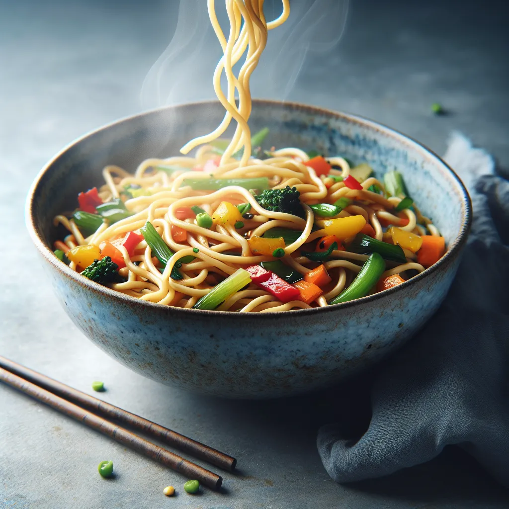 Wok This Way: My Speedy & Healthy Take on Chow Mein!