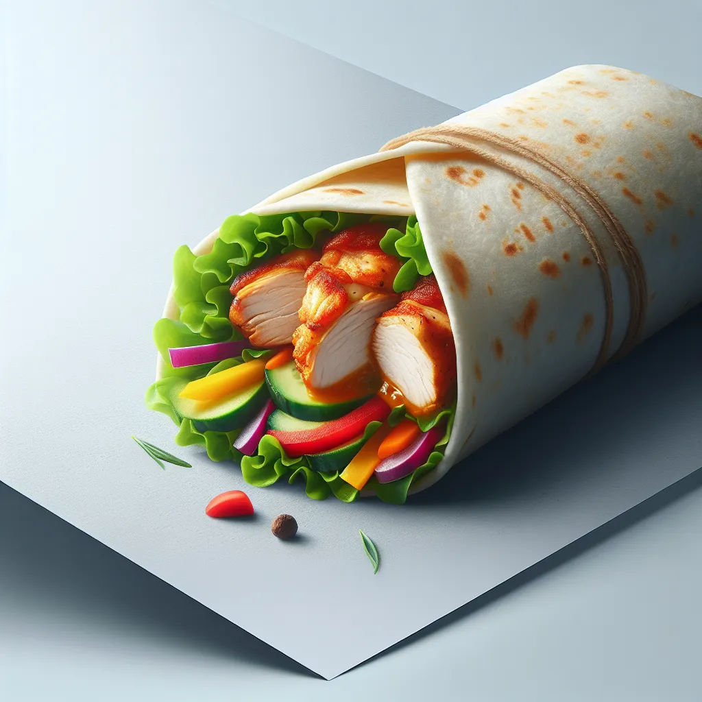 Whisk Away Your Weekday Woes with Speedy Chicken Wraps