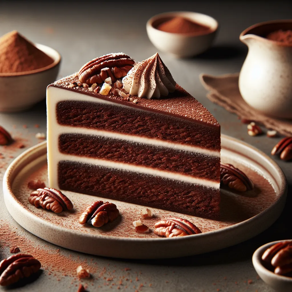 Indulge Your Sweet Tooth: A Lighter Take on German Chocolate Cake!