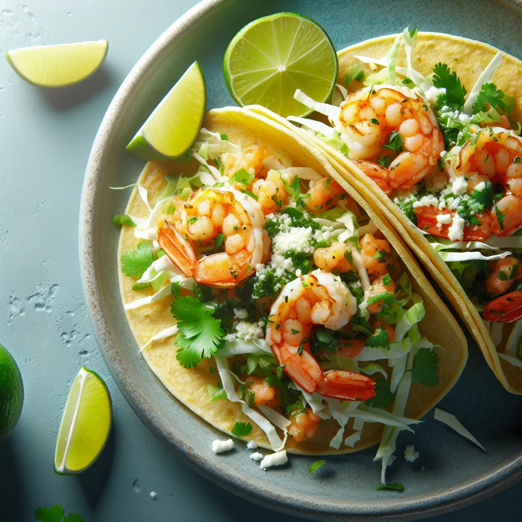 Zesty Shrimp Tacos: A Fiesta of Flavors!