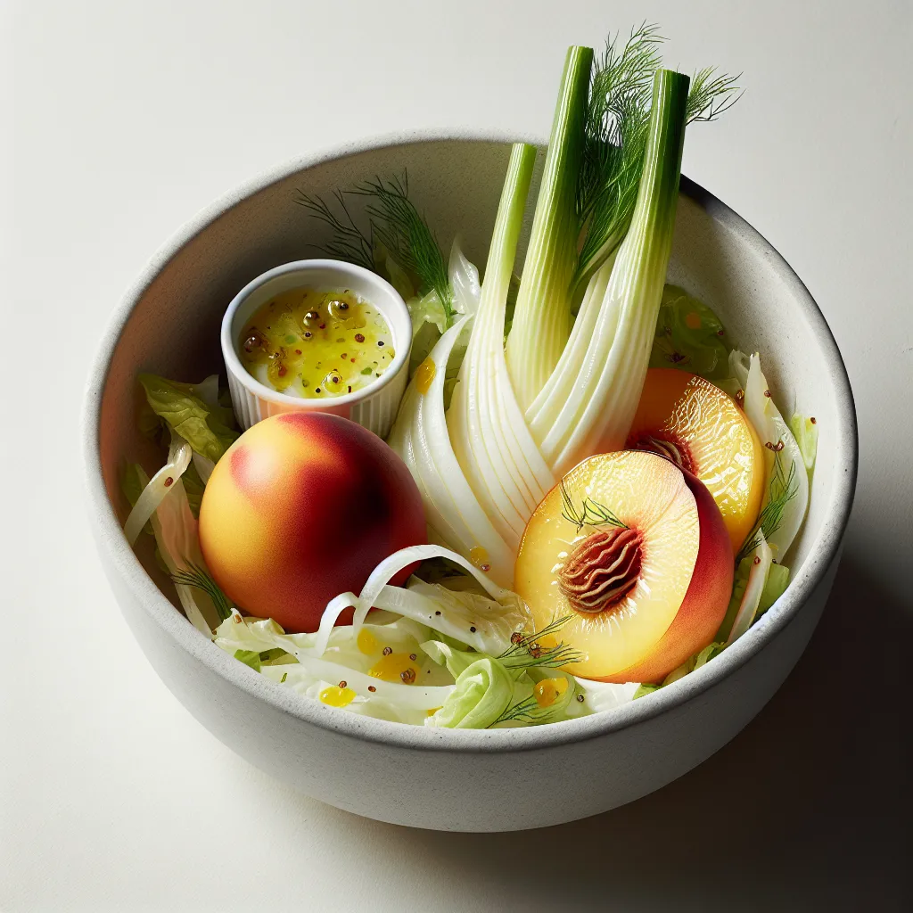 Fennel Fiesta: A Refreshing Nectarine Salad Adventure