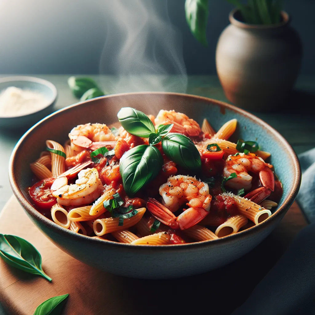 Sizzling Shrimp Marinara: A Speedy & Healthy Delight!