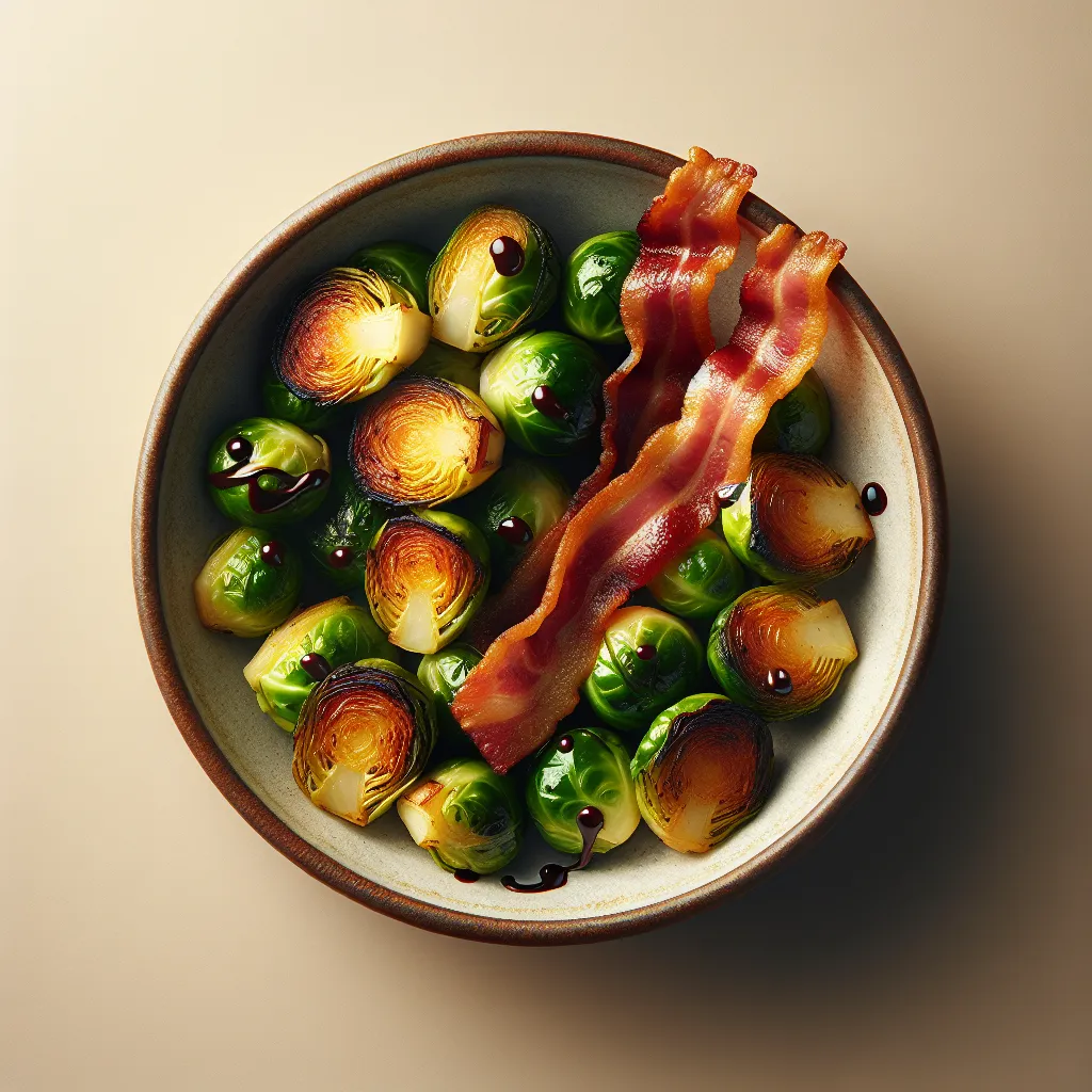 Bacon Up Your Brussels: A Crispy, Healthy Adventure