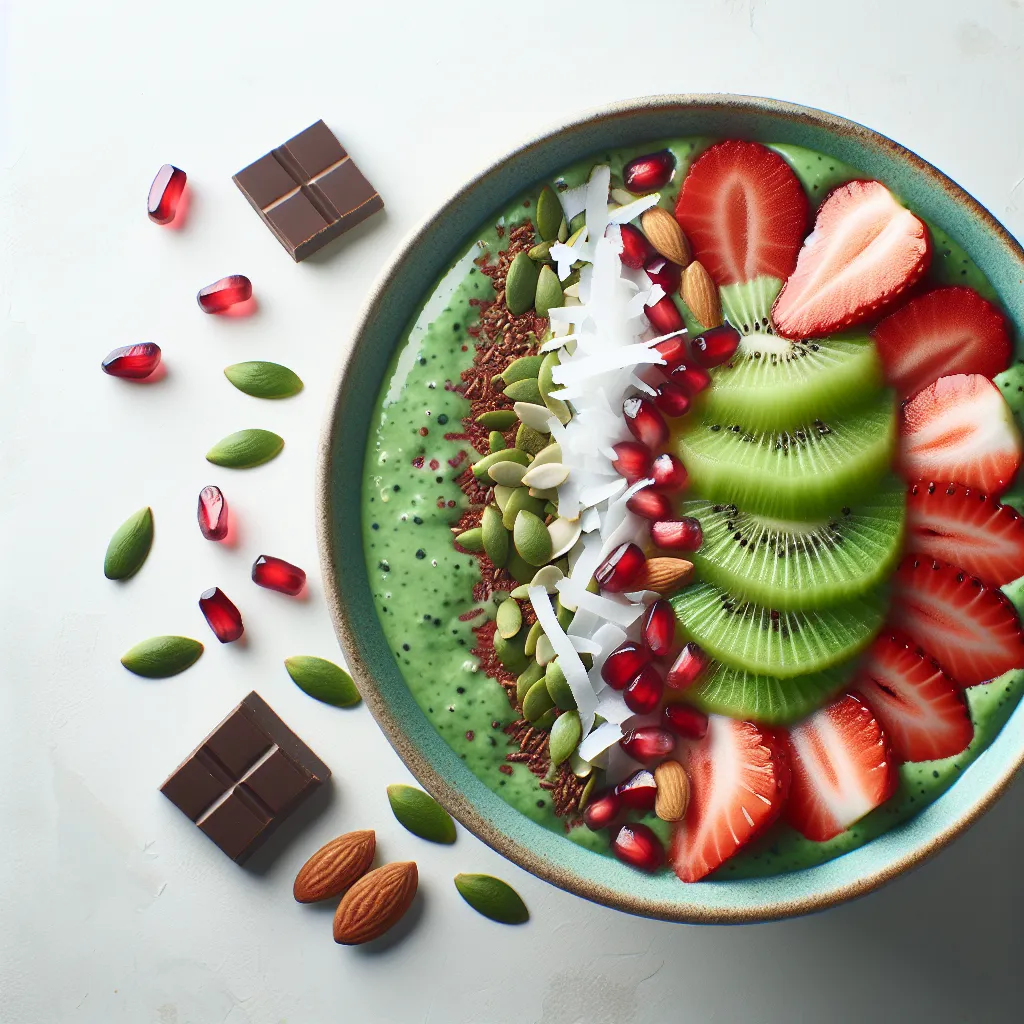 Unleash Your Inner Green Goodness: The Vibrant Vegan Smoothie Bowl