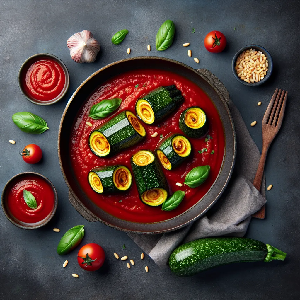 Zucchini Mania: Rolling into Deliciousness with Vegan Involtini!