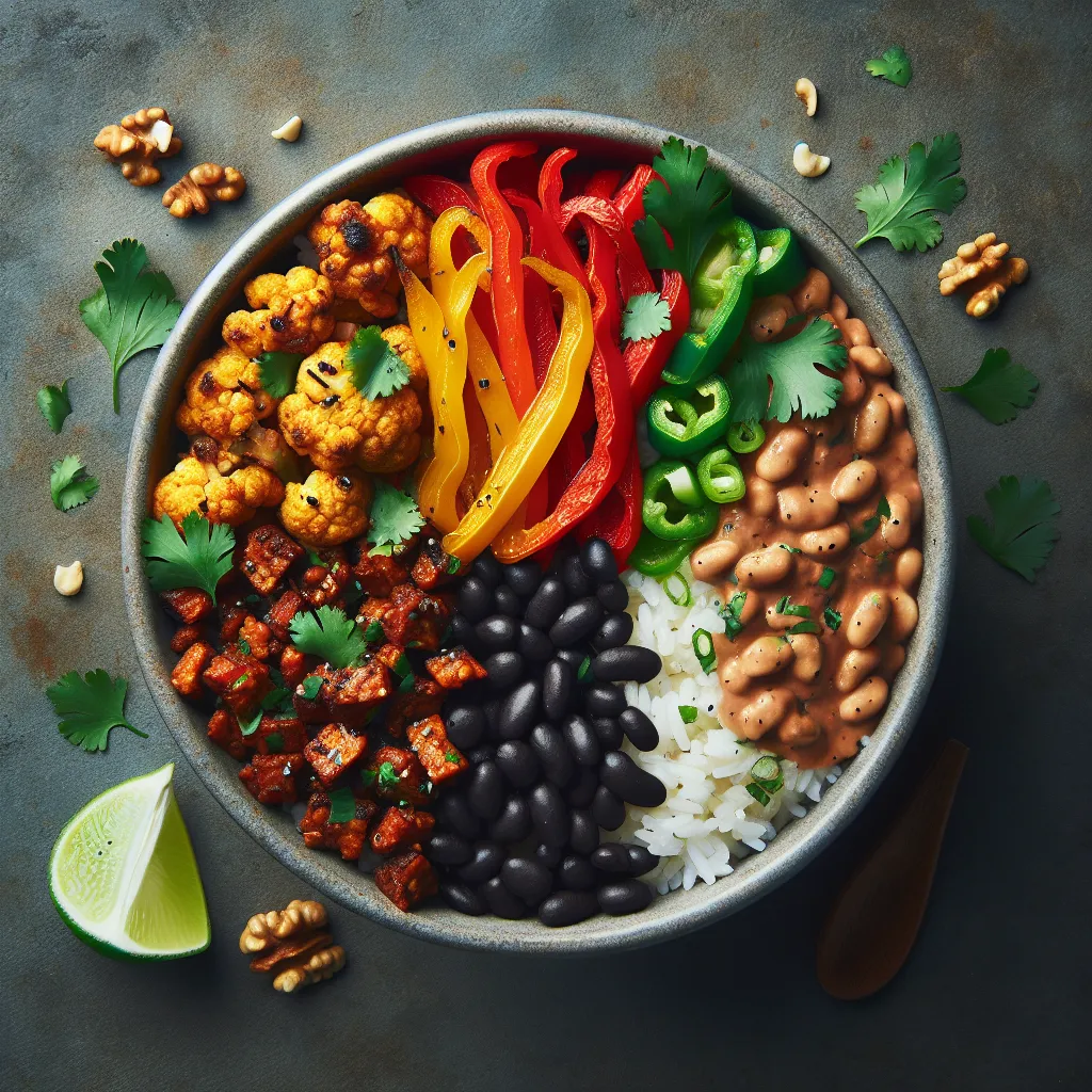 Spice Up Your Week with these Easy Vegan Burrito Bowls