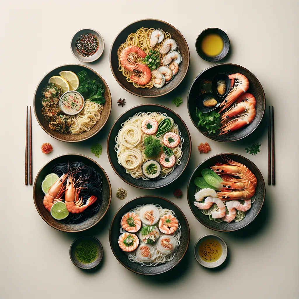 Sizzling Seas: A Whirlwind Noodle Tour