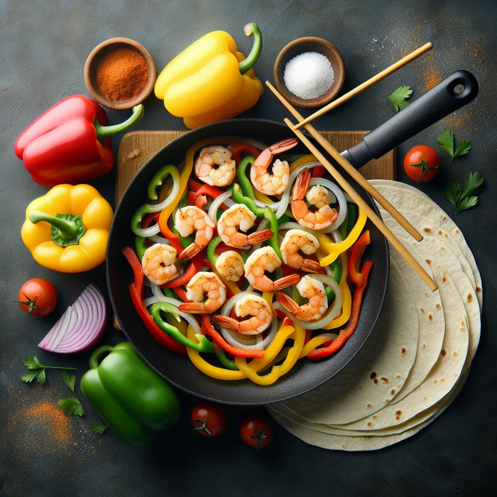 Sizzling Shrimp Fiesta: A Speedy Supper Solution!