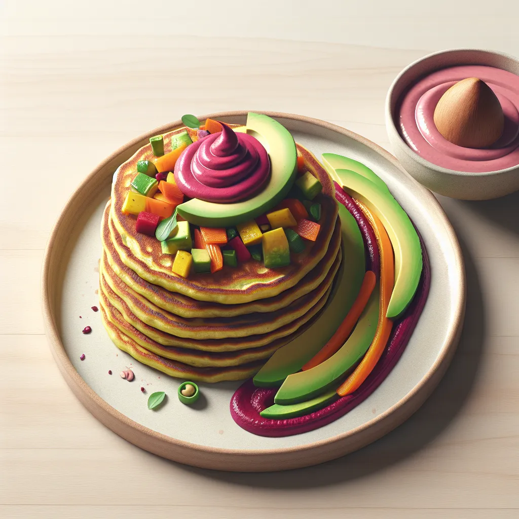 Rainbow Veggie Power Pancakes: Fuel Your Day the Fun Way!