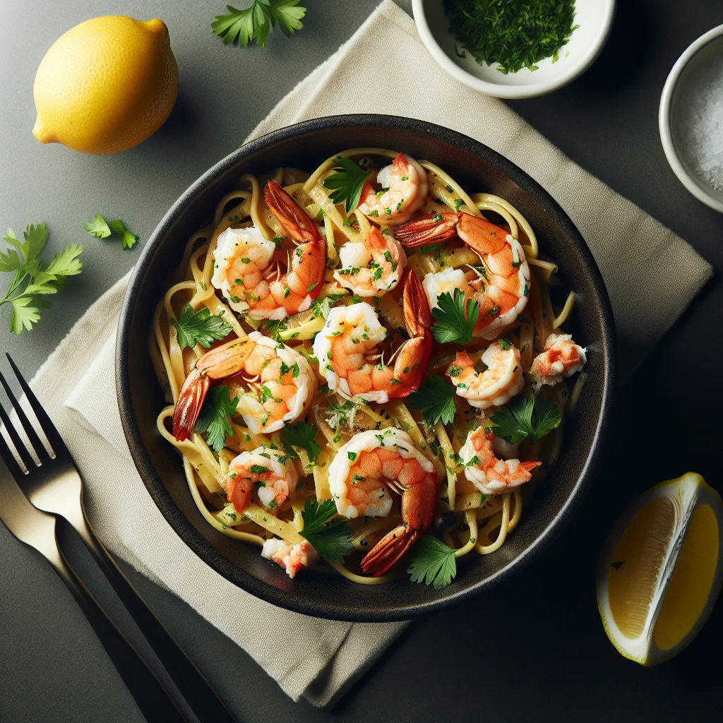 Dive into Deliciousness: A Light & Healthy Seafood Pasta Adventure!