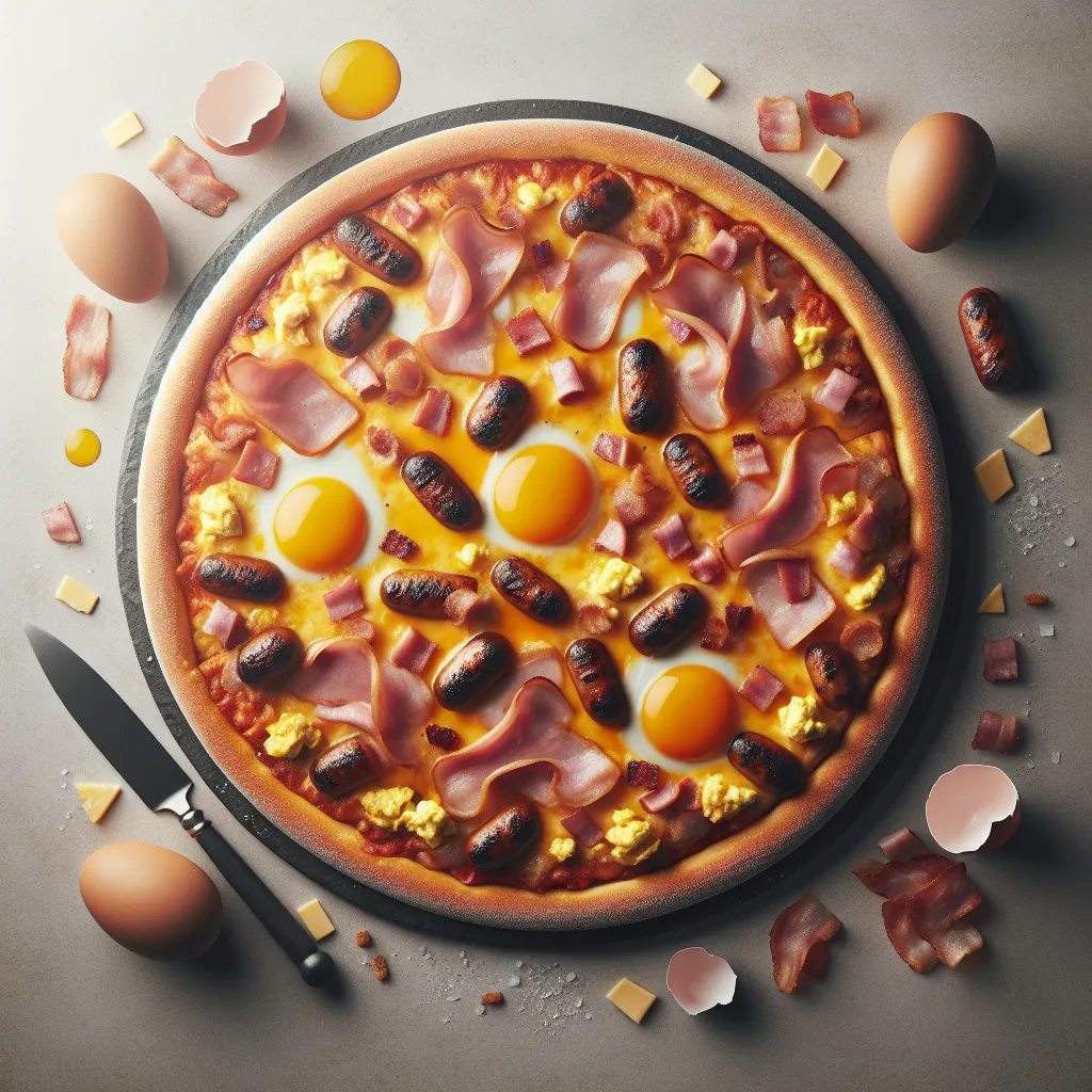 Rise and Shine with a Scrumptious Savory Pizza!