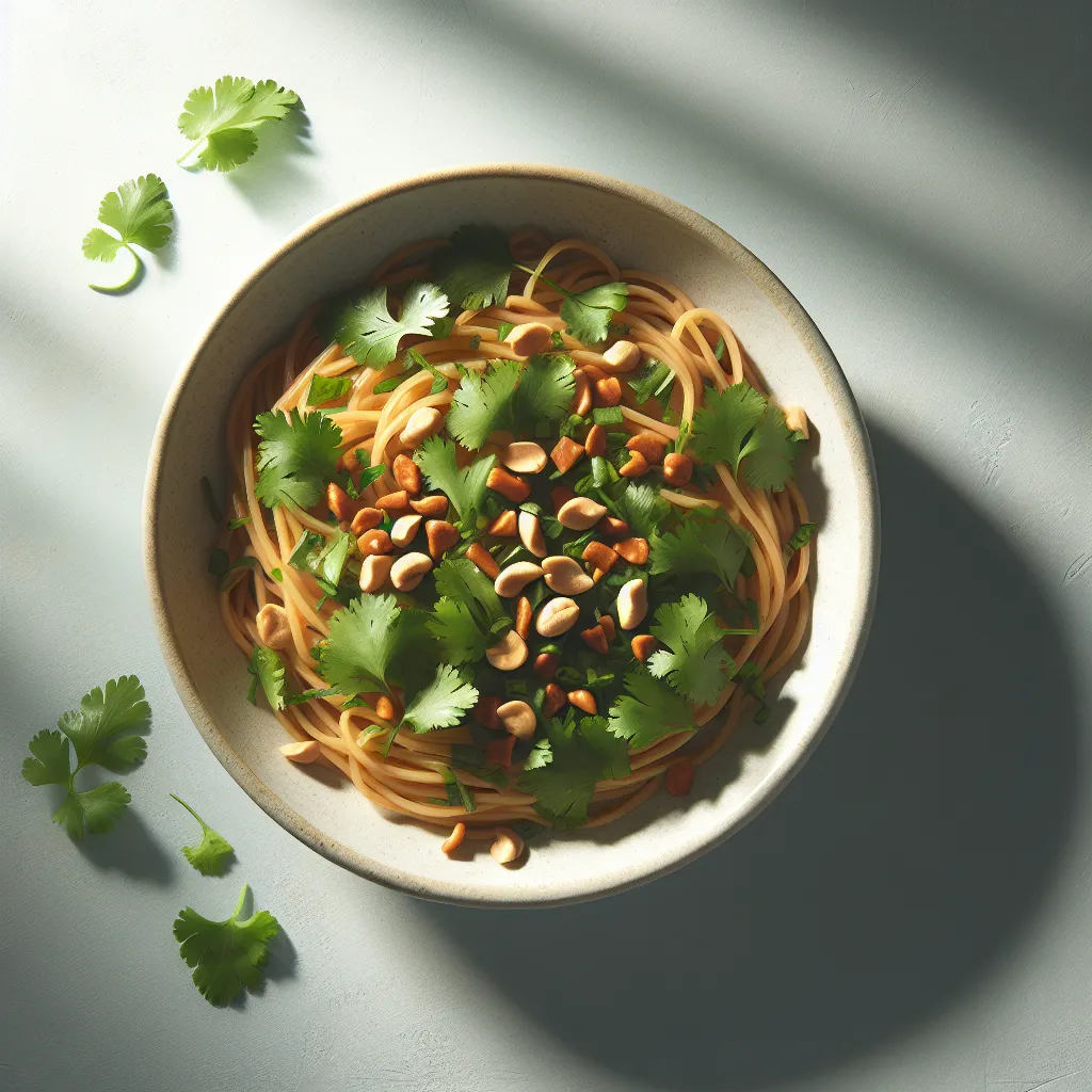 Zesty Peanut Noodle Salad: A Flavorful Reset